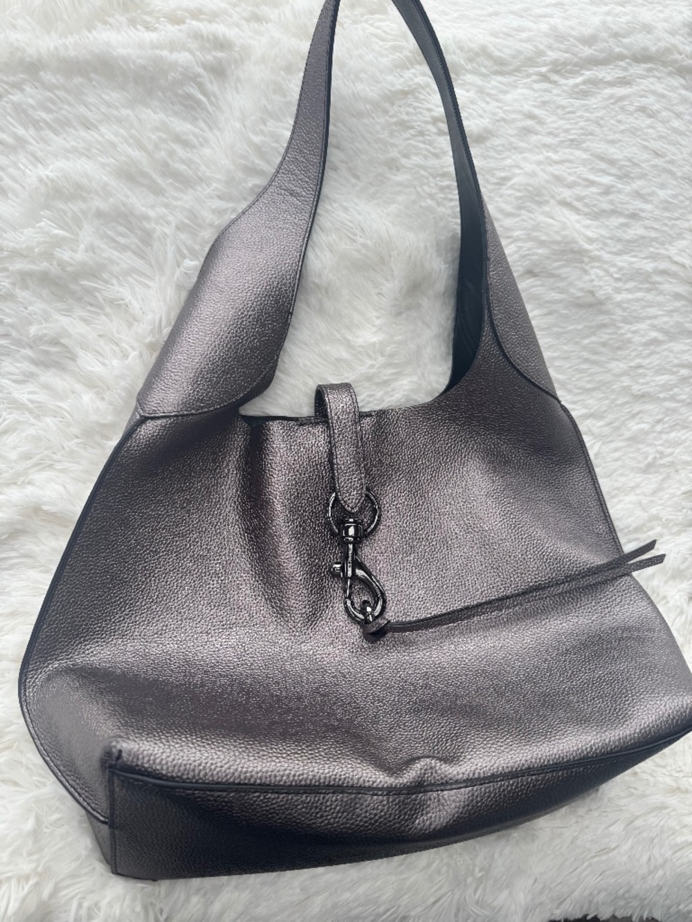 Rebecca Minkoff metallic shoulder bag